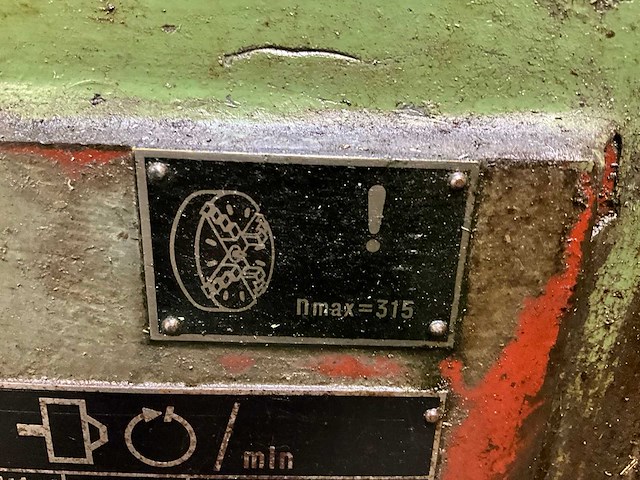 Ryazan machine tool works 1m63 horizontale draaibank - afbeelding 16 van  16