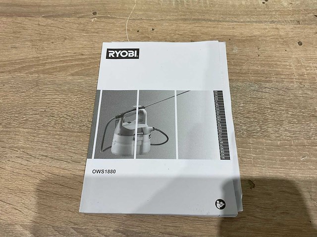 Ryobi - ows1880 - onkruid spuit - afbeelding 2 van  7