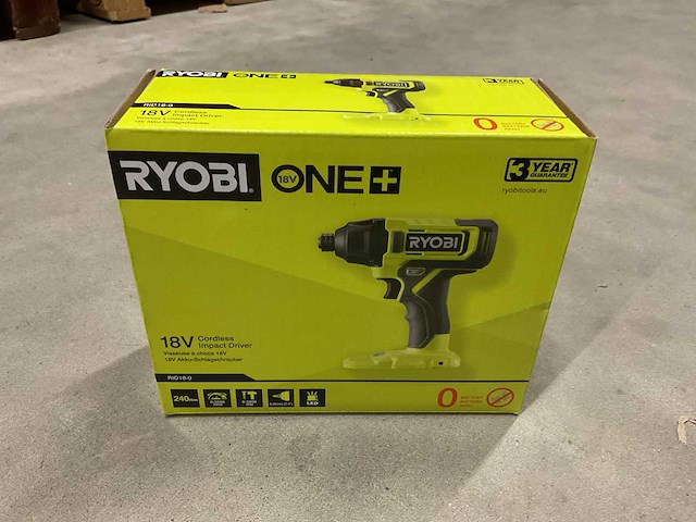 Ryobi one+ rid18-0 18v slagschroevendraaier body - afbeelding 2 van  2