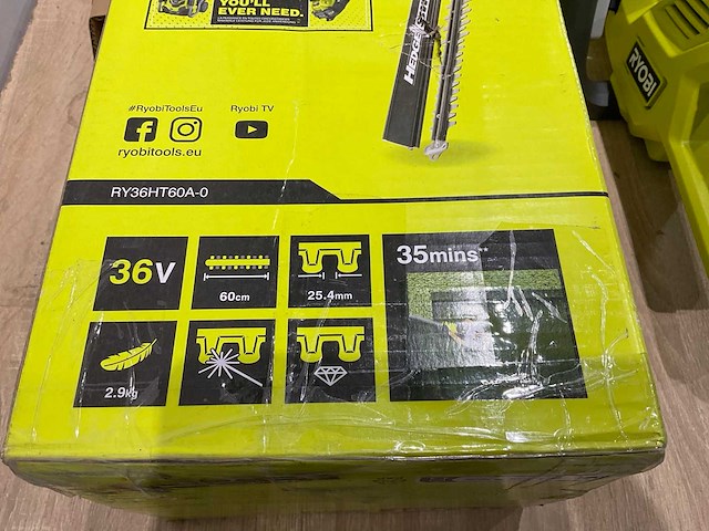 Ryobi ry36ht60a accu heggenschaar - afbeelding 7 van  7