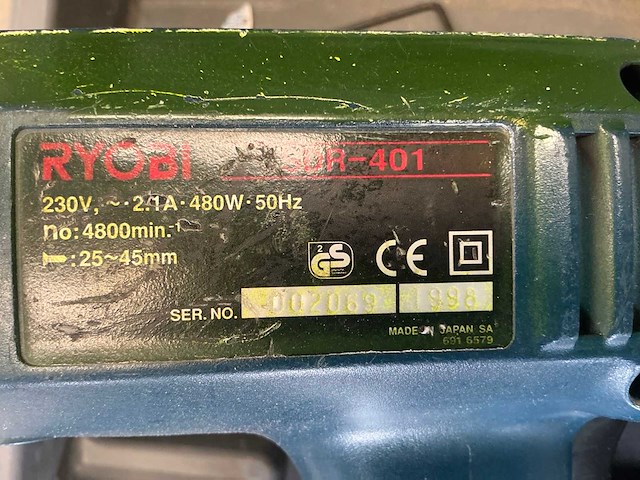 Ryobi sdr-401 bandschroefmachine - afbeelding 4 van  4