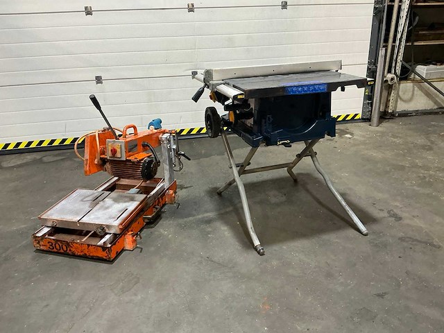 Ryobi/cep ets-1825 tafelcirkelzaagmachine (2x) - afbeelding 1 van  12