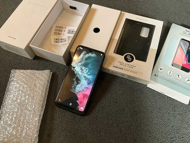 S22 ultra - zwart - 12+512 gb - mobiele telefoon - afbeelding 1 van  2