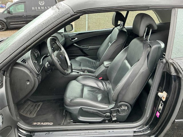 Saab - 2008 - 9-3 cabrio - 1.9 ttid aero spr.ed - personenauto - afbeelding 24 van  25