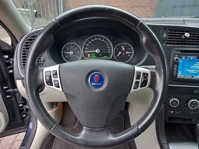 Saab - 2009 - 9-3 sport estate - automaat - 1.9 ttid aero - personenauto - afbeelding 18 van  19