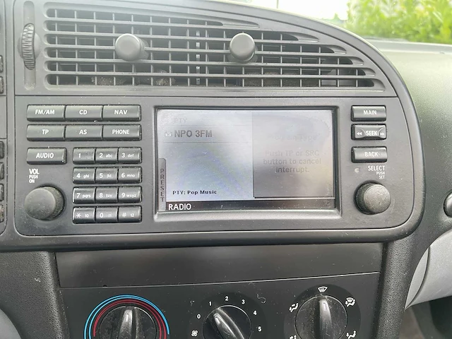 Saab 9-3 cabrio 1.8t vector | 92-rn-xg - afbeelding 9 van  30