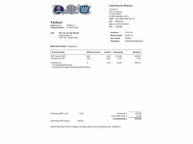 Saab 9-3 cabrio 2.0 t vector | n-151-hg - afbeelding 34 van  40