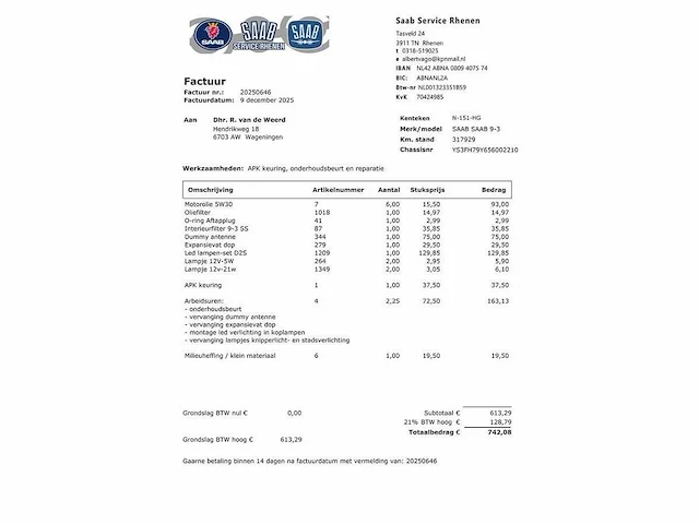 Saab 9-3 cabrio 2.0 t vector | n-151-hg - afbeelding 35 van  40