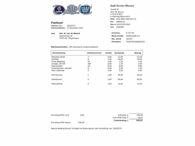 Saab 9-3 cabrio 2.0 t vector | n-151-hg - afbeelding 9 van  40