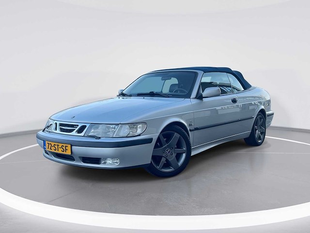 Saab 9-3 cabrio 2.0t senses edition 2002 | 72-st-sf - afbeelding 21 van  30