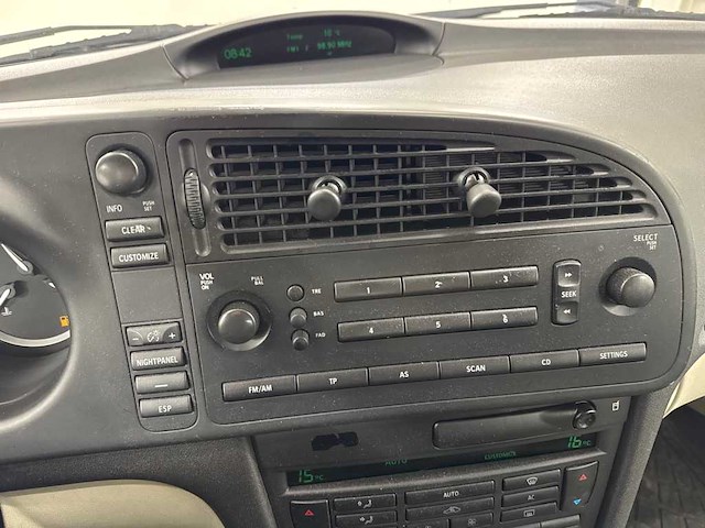 Saab 9-3 sport estate 2.0t vector, nx-481-x - afbeelding 2 van  13