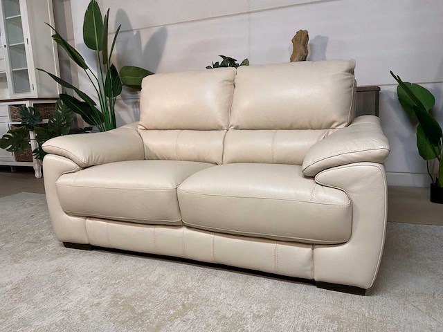 Saar leren bankstel - afbeelding 1 van  10