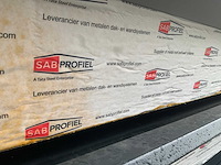Sab-profiel - d130.1000 - d160.1000 - dak sandwichpanelen (8x) 20m2 - afbeelding 6 van  6