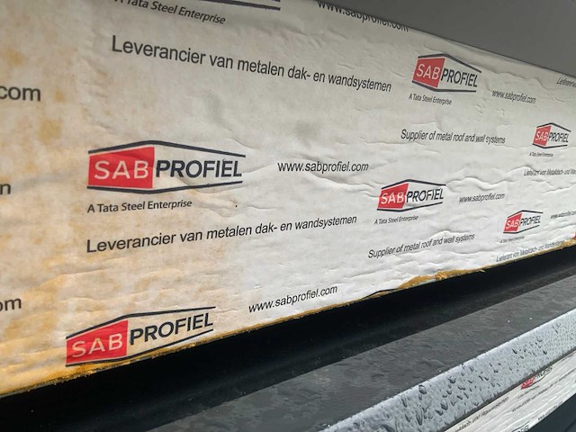 Sab-profiel - d130.1000 - d160.1000 - dak sandwichpanelen (8x) 20m2 - afbeelding 6 van  6