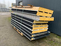 Sab-profiel - d130/1000 - d160.1000 - dak sandwichpanelen (9x) 22,5 m2 - afbeelding 1 van  6