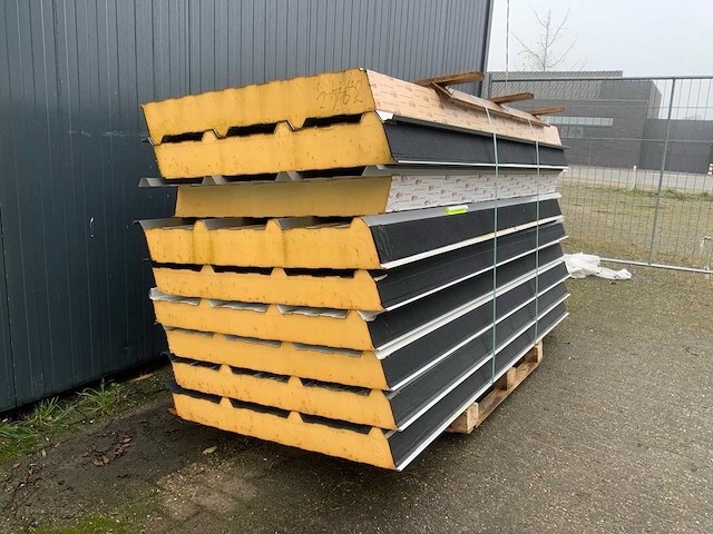 Sab-profiel - d130/1000 - d160.1000 - dak sandwichpanelen (9x) 22,5 m2 - afbeelding 3 van  6