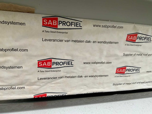 Sab-profiel - d130/1000 - d160.1000 - dak sandwichpanelen (9x) 22,5 m2 - afbeelding 6 van  6