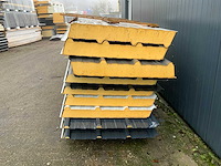 Sab profiel - d130/1000 - d160.1000 - dak sandwichpanelen (9x) 22,5 m2 - afbeelding 2 van  6