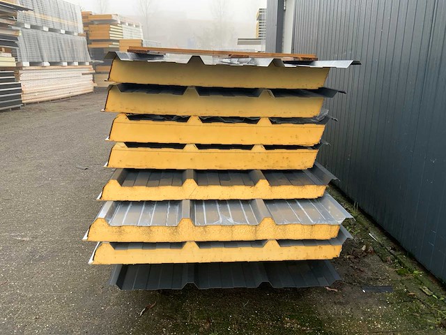 Sab-profiel - d90.1000 - d110 -d160 - dak sandwichpanelen (11x) 27m2 - afbeelding 2 van  5