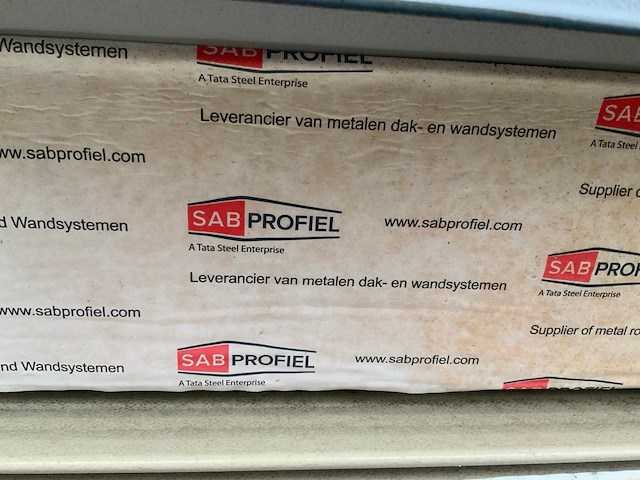 Sab-profiel - diverse dak sandwichpanelen (6x) 16m2 - afbeelding 7 van  7