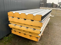 Sab-profiel - diverse dak sandwichpanelen (7x) 17,5m2 - afbeelding 3 van  6