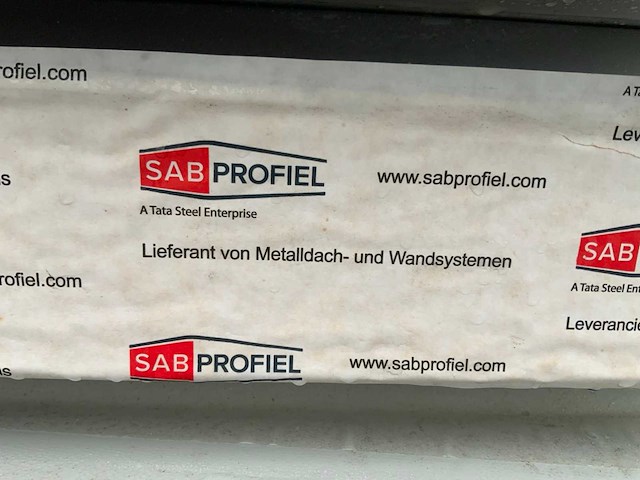 Sab-profiel - diverse dak sandwichpanelen (7x) 17,5m2 - afbeelding 6 van  6