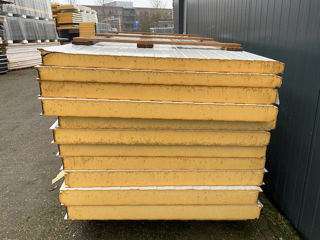 Sab-profiel - diverse wand sandwichpanelen (12x) 30,2 m2 - afbeelding 2 van  5