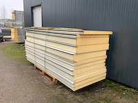 Sab-profiel - diverse wand sandwichpanelen (12x) 30m2 - afbeelding 1 van  6