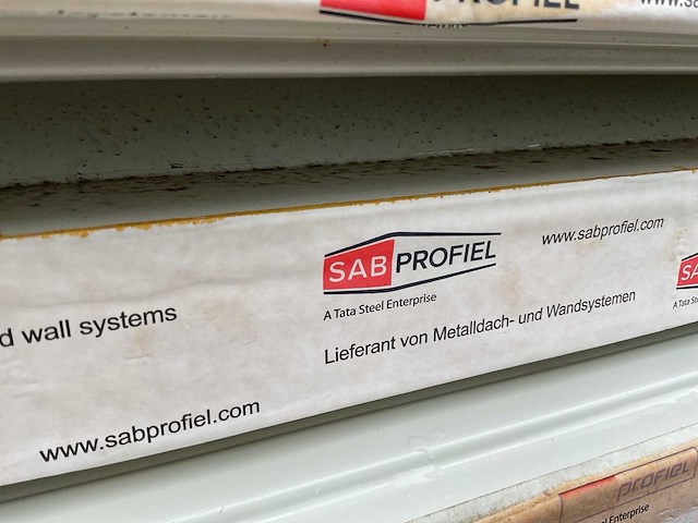 Sab-profiel - tlw 100 - dak sandwichpanelen (13x) 31,6 m² - afbeelding 5 van  10