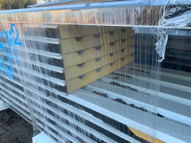 Sab-profiel - w95.1000 wand sandwichpanelen (12x) 45m2 - afbeelding 6 van  7