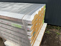 Sab-profiel - w95.1100 - wand sandwichpanelen (7x) 12,72 m² - afbeelding 2 van  10
