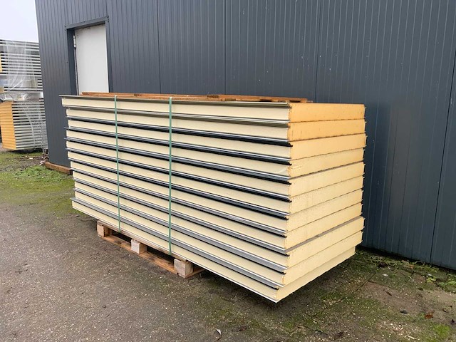 Sab-profiel - wb100.1000 wand sandwichpanelen (11x) 27,5m2 - afbeelding 2 van  7