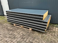Sab-profiel - wb120.1000 - wand sandwichpanelen (6x) 13,5 m² - afbeelding 1 van  7