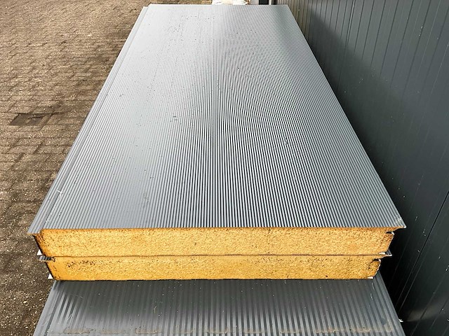 Sab-profiel - wb120.1000 - wand sandwichpanelen (6x) 13,5 m² - afbeelding 2 van  7
