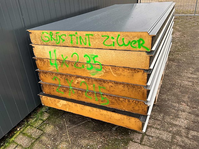 Sab-profiel - wb120.1000 - wand sandwichpanelen (6x) 13,5 m² - afbeelding 5 van  7