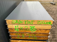 Sab-profiel - wb120.1000 - wand sandwichpanelen (6x) 13,5 m² - afbeelding 6 van  7