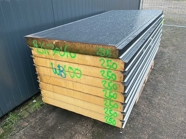 Sab-profiel - wb60.1000 - wand sandwichpanelen (8x) 19,85 m² - afbeelding 7 van  12