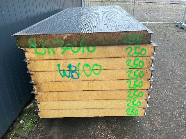 Sab-profiel - wb60.1000 - wand sandwichpanelen (8x) 19,85 m² - afbeelding 8 van  12