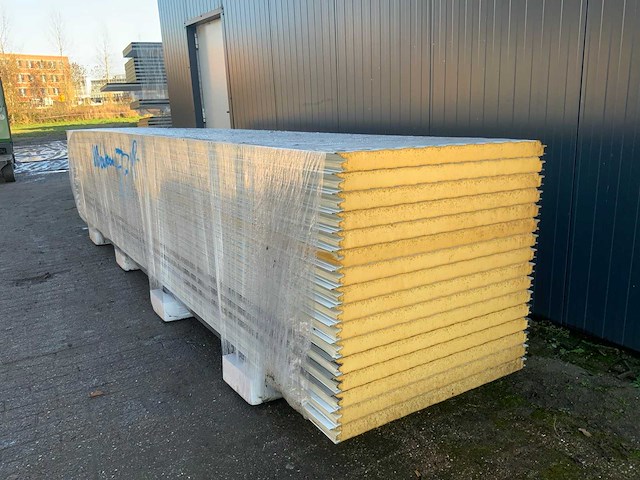 Sab-profiel - wb60/1000 wand sandwichpanelen (16x) 77m2 - afbeelding 1 van  6