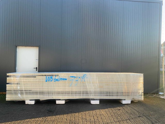 Sab-profiel - wb60/1000 wand sandwichpanelen (16x) 77m2 - afbeelding 2 van  6