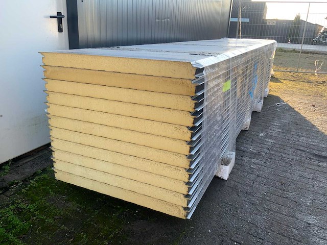 Sab-profiel - wb80/1000 wand sandwichpanelen (11x) 52m2 - afbeelding 4 van  5