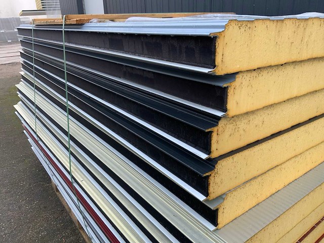 Sab-profile - wb100/1000 wand sandwichpanelen (12x) 30m2 - afbeelding 6 van  8