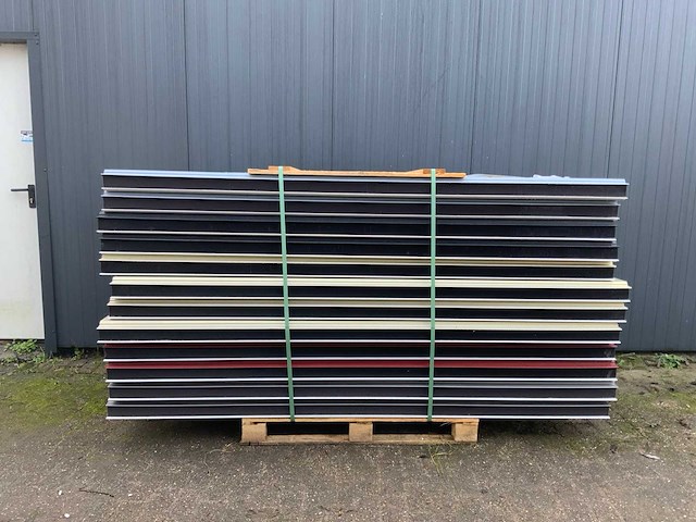 Sab-profile - wb100/1000 wand sandwichpanelen (12x) 30m2 - afbeelding 8 van  8