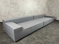 Saba italia - grijze 2-delige sofa - afbeelding 8 van  14