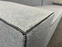 Saba italia - grijze 2-delige sofa - afbeelding 9 van  14