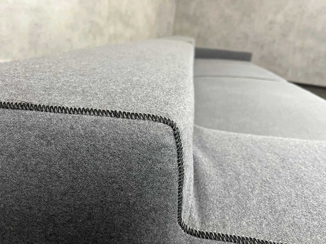 Saba italia - grijze 2-delige sofa - afbeelding 11 van  14