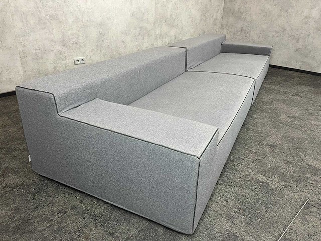 Saba italia - grijze 2-delige sofa - afbeelding 14 van  14