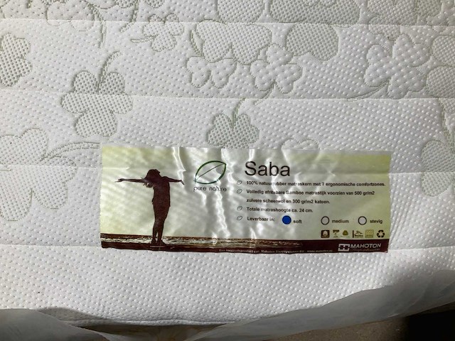 Saba matras (2x) - afbeelding 3 van  3