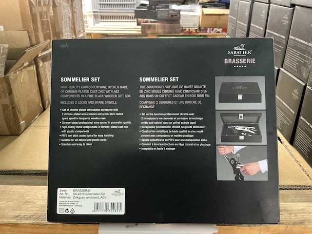 Sabatier brasserie sommelier-sets (3x) - afbeelding 3 van  3