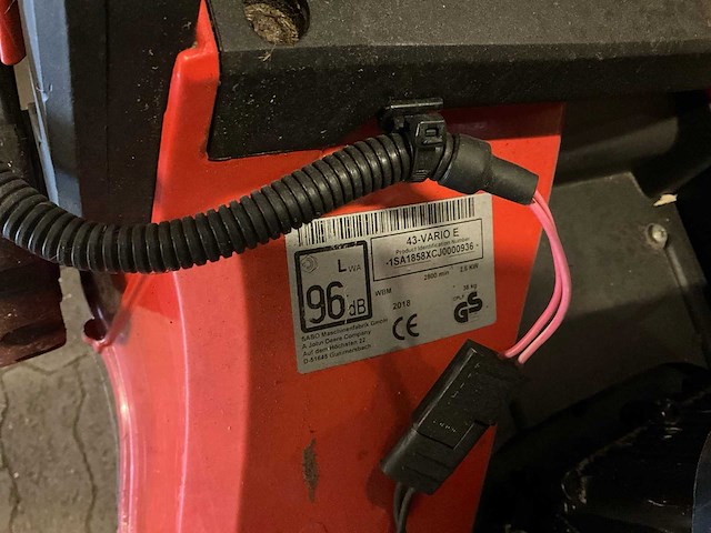 Sabó 43-vario e grasmaaier - afbeelding 6 van  14